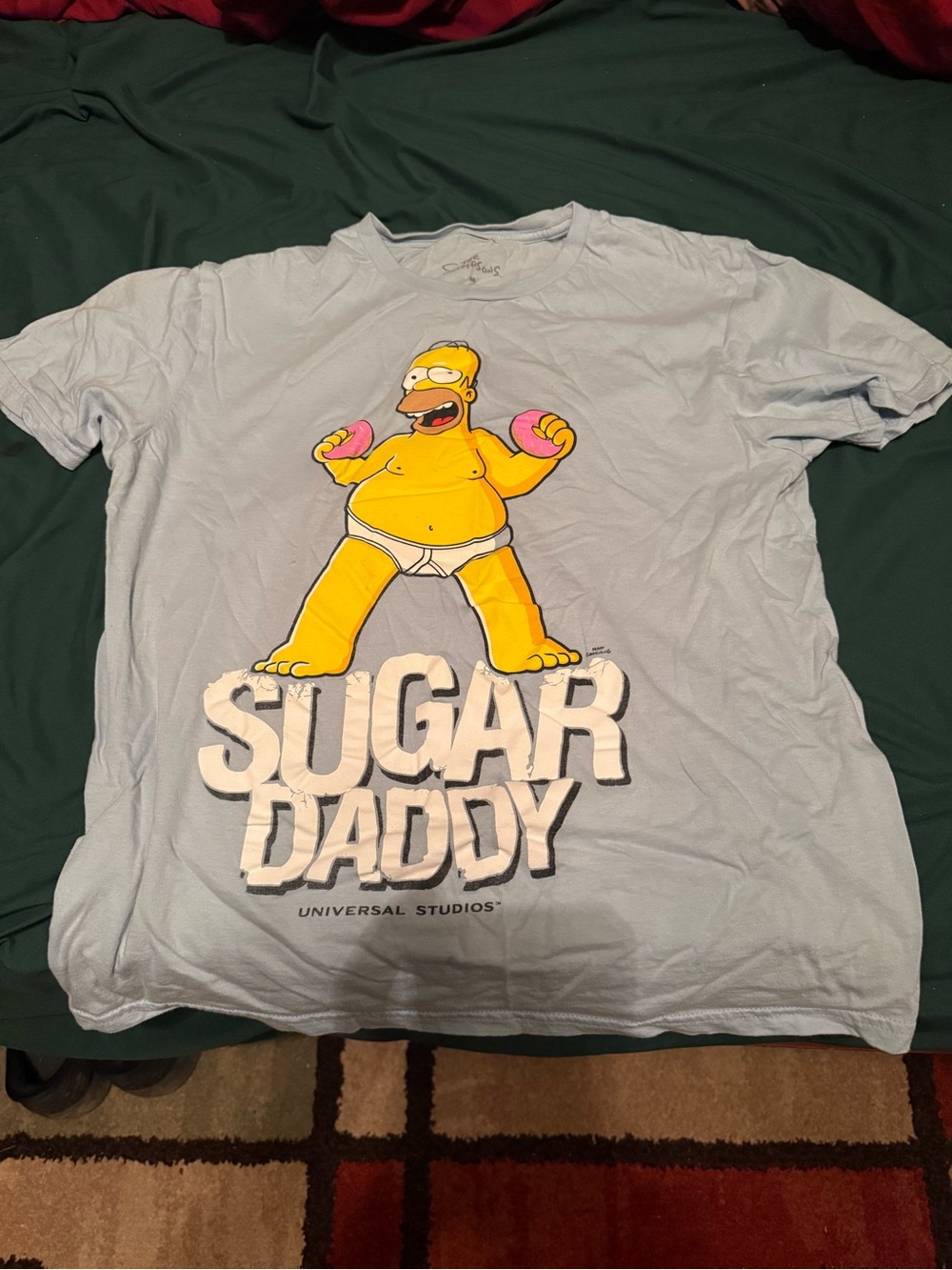 Universal Light Blue "Sugar Daddy" kids/men/teens T-Shirt